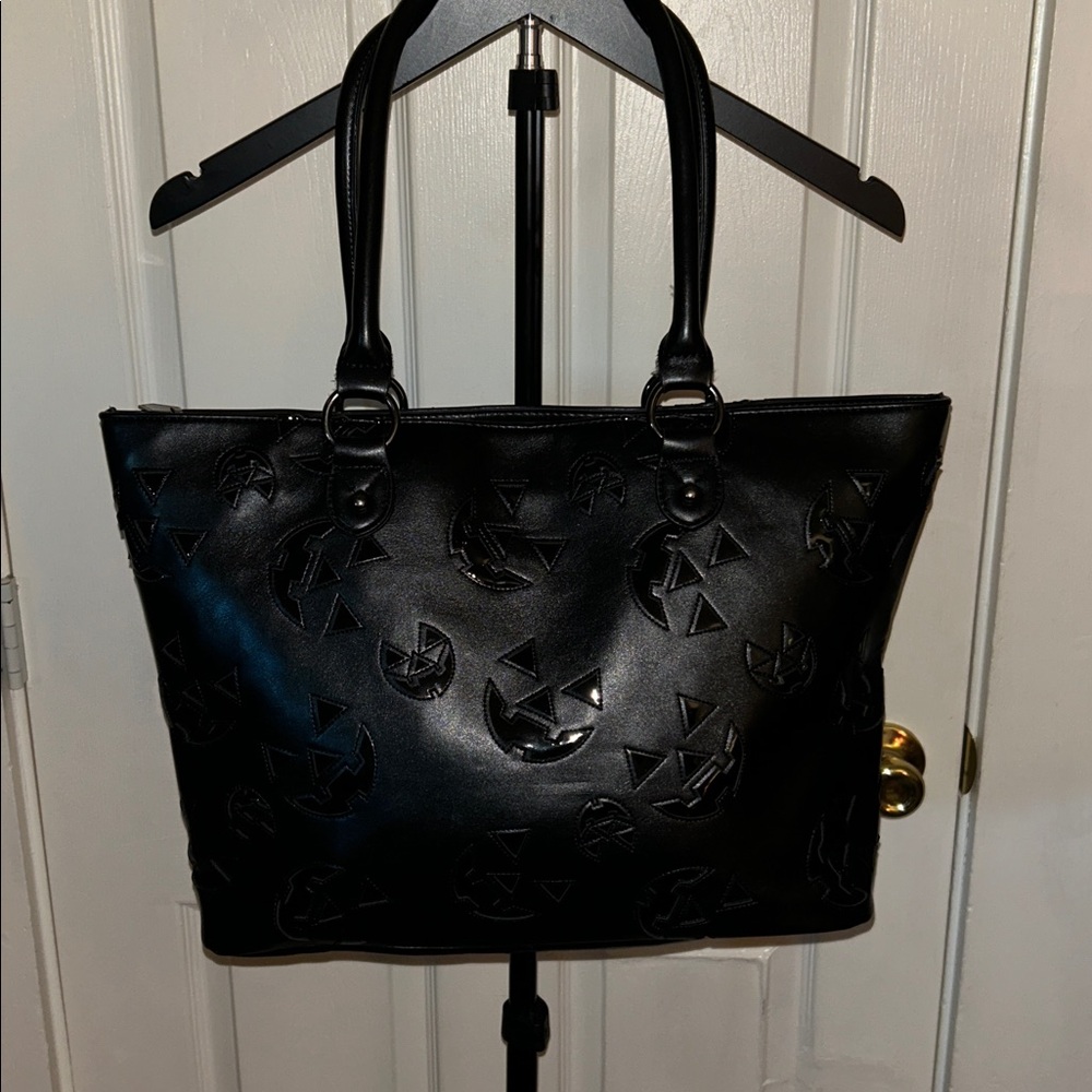 SOLD on Vinted! Foxblood X Goblin Co. ๐ Face Tote Bag w/ coffin โฐ๏ธ zipper pull - Picture 1 of 14